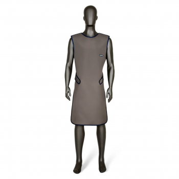 Aktif X-Ray Veteriner Ön Korumalı Radyasyon Koruyucu Kurşun Veteriner Önlük 0,35 mm Pb 100 Cm Small