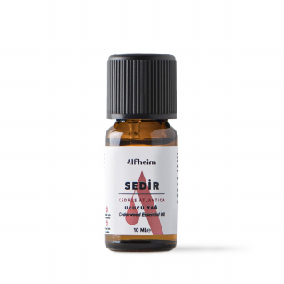 Alfheim Sedir Ağacı Uçucu Yağı 10 ml (Tüy dökülmesini önleyici)