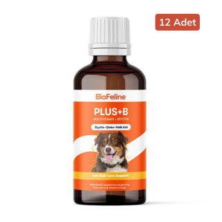 BioFeline Köpekler için Biotinli Damla 50 ml 12 Adet