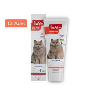 BioFeline Kediler için Multivitaminli Malt Macun 100 gr 12 Adet