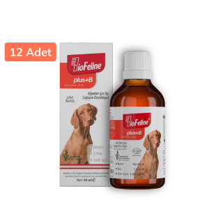 BioFeline Köpekler için Biotinli Damla 50 ml 12 Adet