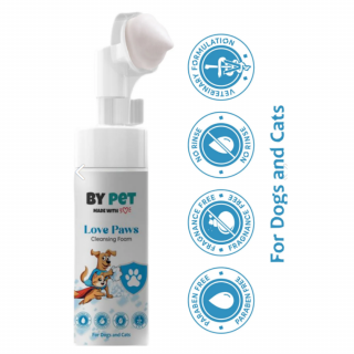 Bypet Kedi ve Köpek El Ayak Pati Bakım ve Temizleme Köpüğü 150 ml