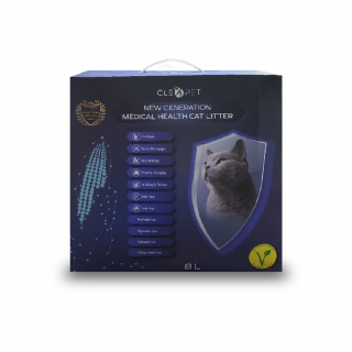 Cleapet Doğal Kedi Kumu 8 lt 150 Adet