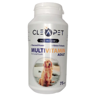 Cleapet Exclusive Yetişkin Köpek Multivitamini 75 Adet