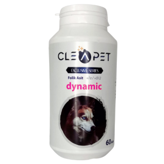 Cleapet Exclusive Dynamic (Folik Asit) 60 Adet