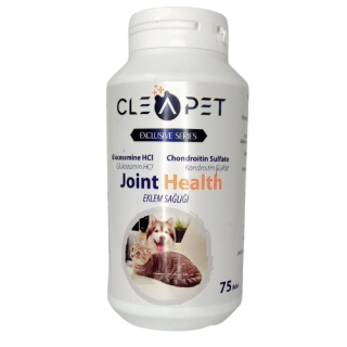 Cleapet Exclusive Joint Health Glucosamin-Condrotin (Kedi-Köpek Eklem Sağlığı) 75 Adet