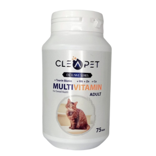 Cleapet Exclusive Yetişkin Kedi Multivitamini 75 Adet