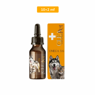 Cleapet Omega3/6 Balık Yağı 100 ml 10+2 mf