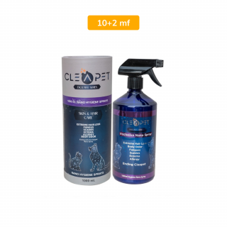Cleapet Exclusive Nano Sprey 1000 ml 10+2 mf