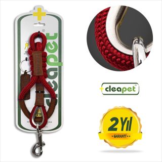 Cleapet Gezdirme Kayışı Kırmızı