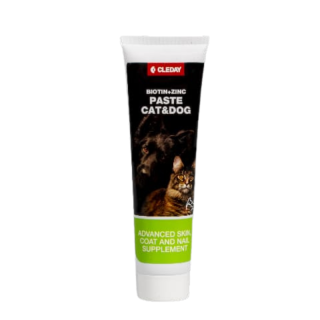Cleday Kedi Köpek Biotin+Zinc Tüy Bakımı Paste Vitamin 100 Gr 12'li Kutu