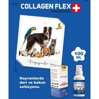 CollagenFlex Evcil Hayvanlar İçin Deri ve Tüy Bakım Spreyi 100 ml 10'lu Paket
