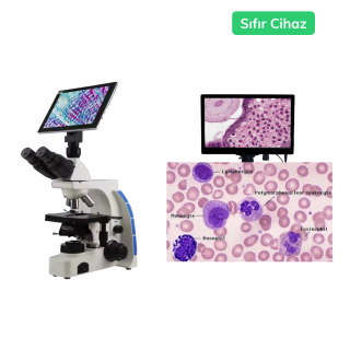 Ekranlı Model Mikroskop
