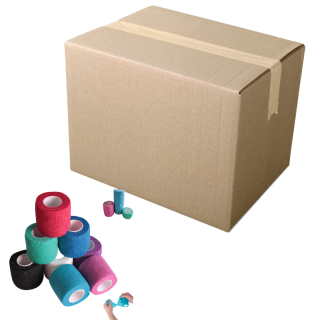 Yapışkanlı Elastik Bandaj 10cm x 4,5m 1 Kutu(30 Adet)