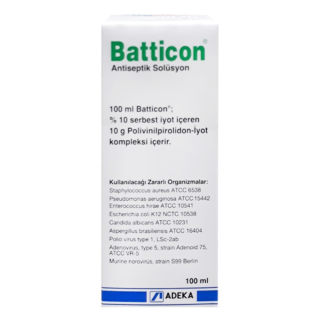 Batticon Antiseptik Solüsyon 100 ml