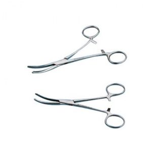 Kruuse Hemostatik Pens Eğri 21 cm
