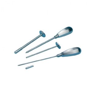 Kruuse Metal Saplı Trokar 4 x 120 mm