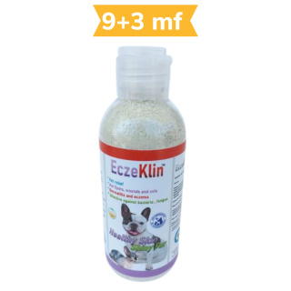 Eczeklin Kedi ve Köpekler için Deri Bakım Tozu 12 Al 9 Öde