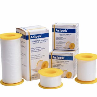 Asipek Tıbbi İpek Flaster 10cm x 5m