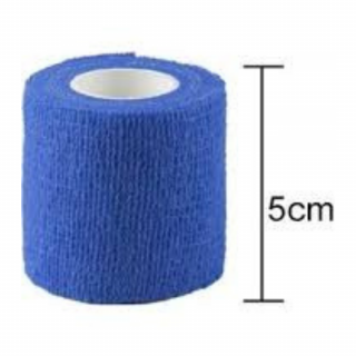 Tules Kendinden Yapışkanlı Bandaj 5cm x 4,5m Mavi