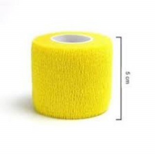 Tules Kendinden Yapışkanlı Bandaj 5cm x 4,5m Sarı