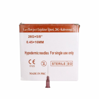 Easyflow Enjektör Ucu 26G Kahverengi 100'lü