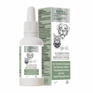 Vetvex Eyes Clean Kedi ve Köpek Için Göz Temizleme Solüsyonu 50 ml