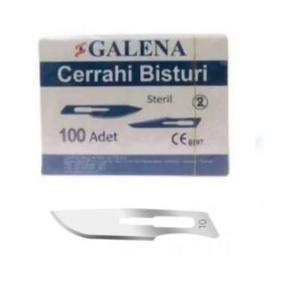 Galena Bistüri Ucu No:10 (100 Adet)