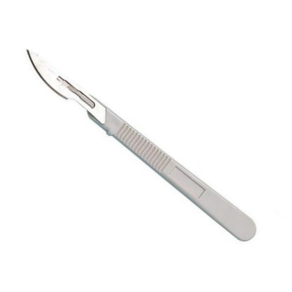 Kruuse Disposable Plastik Saplı Bistüri No:24