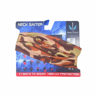 Neck Gaiter Bandana Kahve Kamuflaj