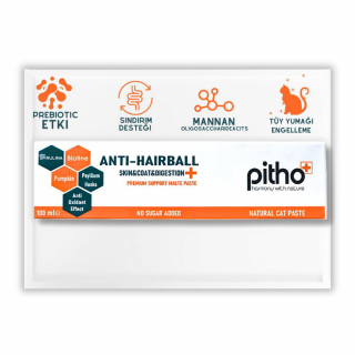 Pitho Anti Hairball Premium Support 100 ml (Tüy Yumağı Önceliyici )
