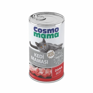 Cosmo Mama Dana Etli Yetişkin Konserve Kedi Maması 24 Adet x 415 gr