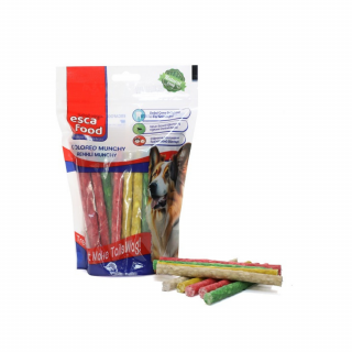 Esca Food Munchy Renkli 12 cm 8 gr x 40'lı Paket