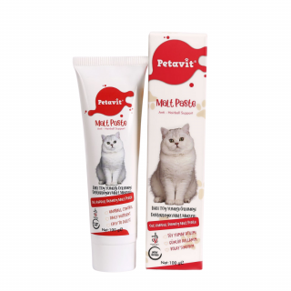 Petavit Malt Paste (Anti - Hairball Support) 100 gr