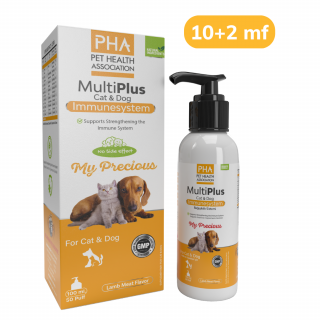 PHA MultiPlus İmmunsistem(Kedi ve Köpekler için Bağışıklık Destekleyici) 100 ml 10+2 MF