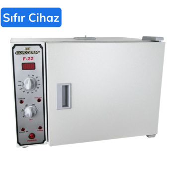 Goldterm Dijital Kuru Hava Steriizatör Cihazı 22 lt