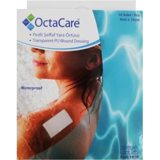 Octacare Şeffaf Pu Film Yara Örtüsü 9 x 10cm 10 Adet