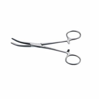 Hauptner Hemostatik Pens Eğri 24 cm