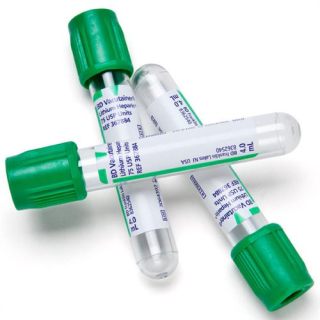 BD Vacutainer 170 İU Lityum Heparinli Yeşil Kapaklı Kan Alma Tüpü 10 ml 16 x 100mm 100 Adet