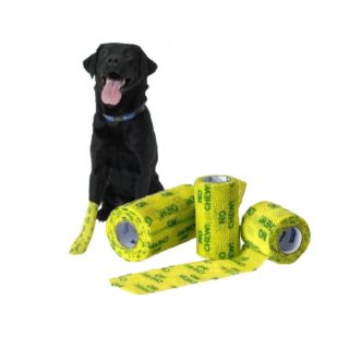 Pet Flex Bandaj 10 cm x 4.5 metre Çiğnenmez ( Acılı )