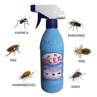 Biçer Bit, Pire, Kene, Karınca Spreyi