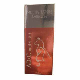 Multivitamin Solüsyon AD3C Multi-Vit 250 ml