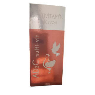 Multivitamin Solüsyon AD3C Multi-Vit 100 ml