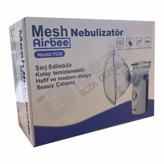 Airbee YS30 Mesh Mini Taşınabilir Şarj Edilebilir Nebulizatör