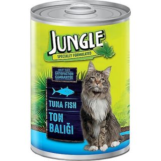Jungle Ton Balıklı Yetişkin Kedi Konservesi 415 gr
