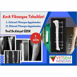Kırıkların Değerlendirilmesi ve Uygulamalı Kırık Fiksasyon Teknikleri, I-II (İnternal ve Eksternal Fiksasyon Teknikleri Uygulamaları)Prof.Dr. Kürşat ÖZER